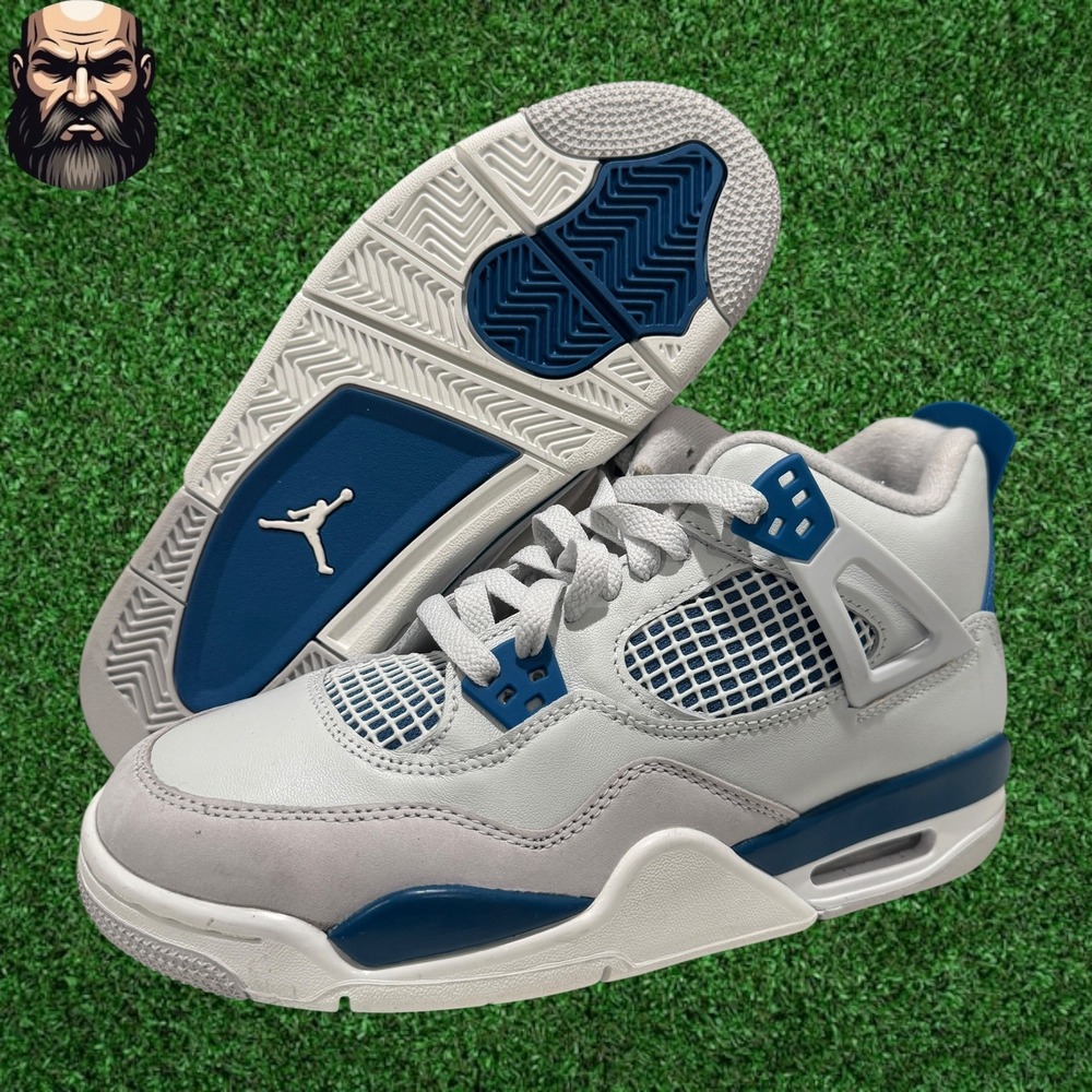 Air Jordan 4 GS Military Blue HF4281-141 B-Grade Size 7 Youth